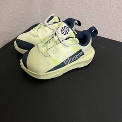 Nike Crater Impact Baby Toddler Unisex Sz 6c Lime Ice Volt Yellow TD Shoes