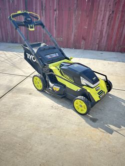 RYOBI 80V HP Brushless Battery Cordless Electric 30 in. Multi-Blade Lawn Mower with Battery and Charger