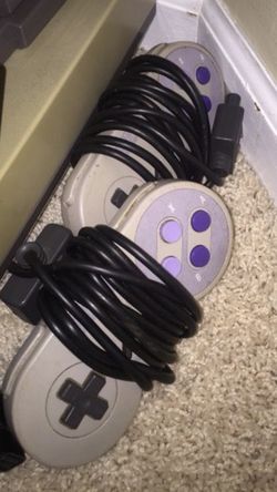 Super Nintendo controllers