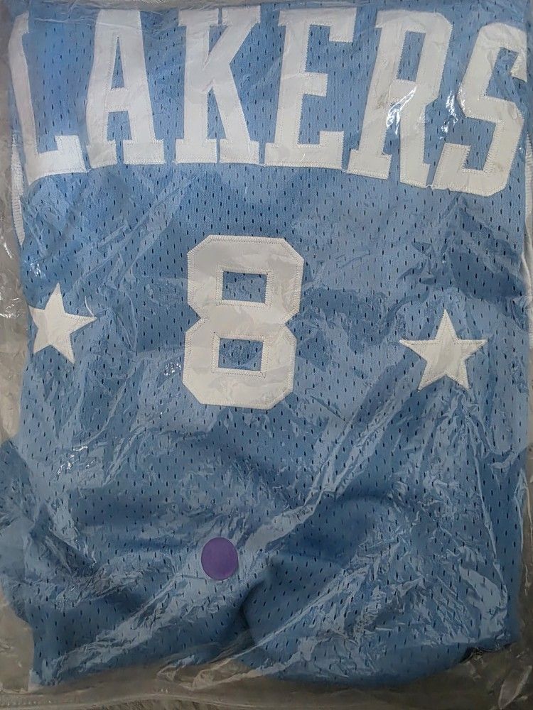 Kobe Bryant 8 North Carolina Colorway Lakers Jersey