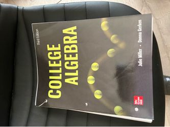 College algebra textbook
