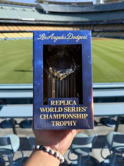 Dodgers World Series Replica Trophy 
