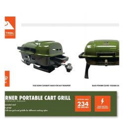 Portable Propane Grill And Outdoor Chairs
