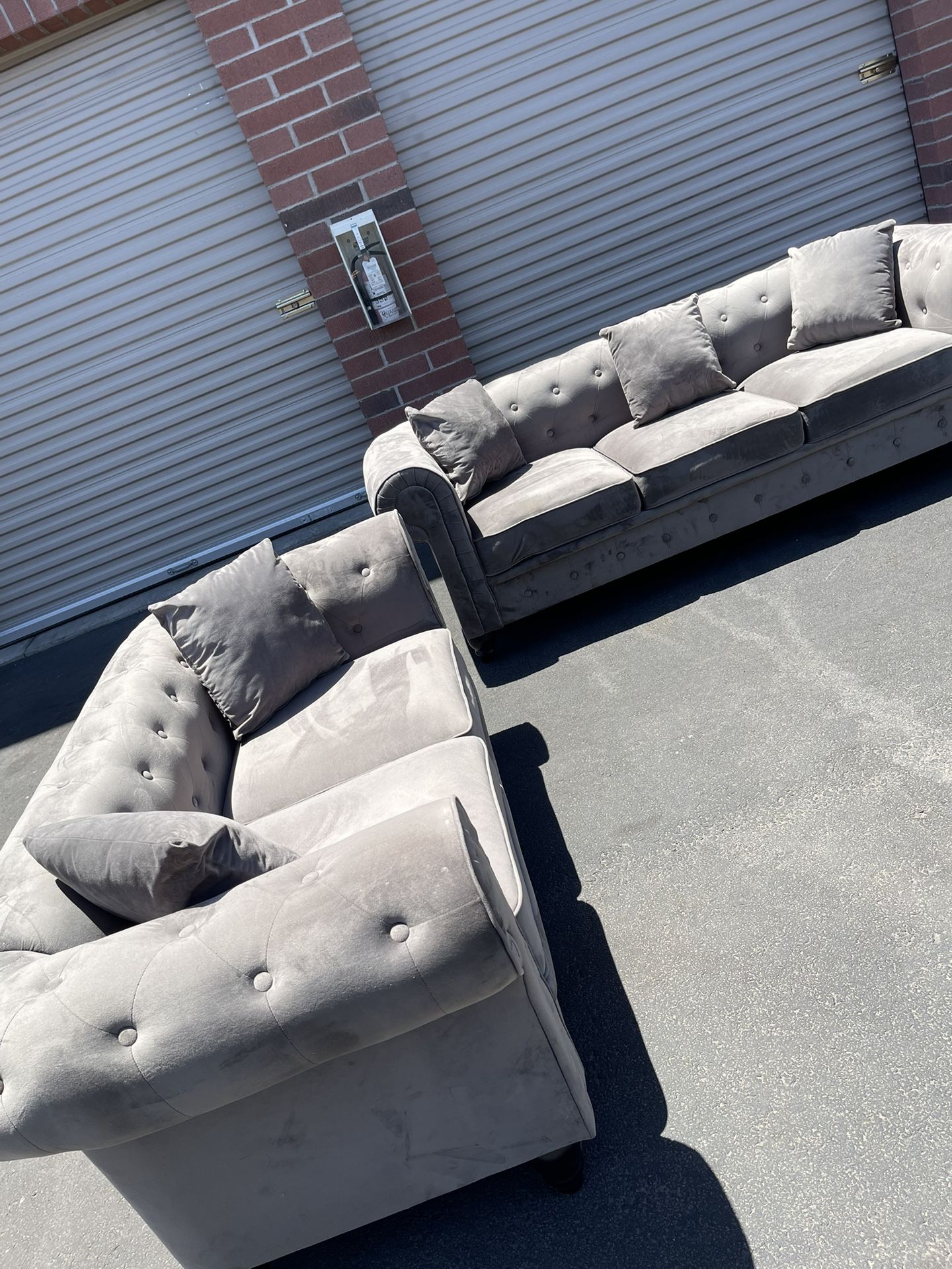 Really Nice Couch And Loveseat
