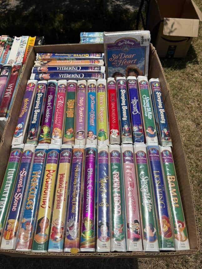 CHEAP VHS TAPE LOT 