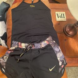 Nike Shorts And  Top