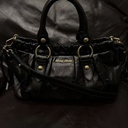 Bag Miu Miu Black Pre Owned