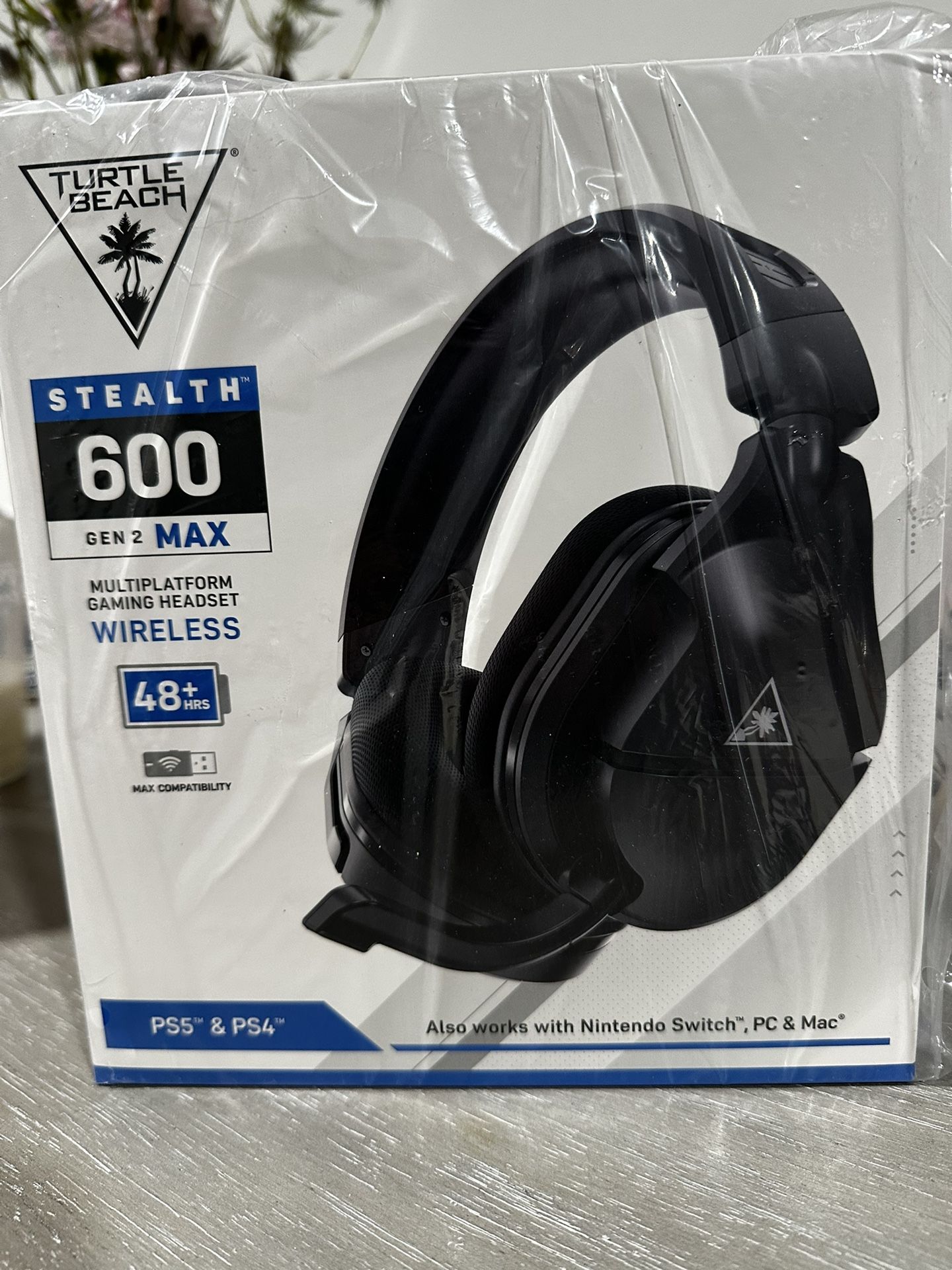 Turtle Beach Stealth 600 Gen 2 MAX Wireless Gaming Headset for PlayStation 4/5/Nintendo Switch/PC - Black