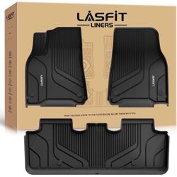 2020 - 2025 Tesla Model Y Custom TPE Floor Mats All Weather Floor Mats 