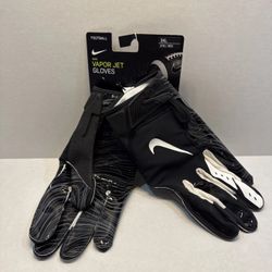 Mens Size 3XL Nike Vapor Jet 5.0 FG NFL Football Gloves Black PGF659-091 