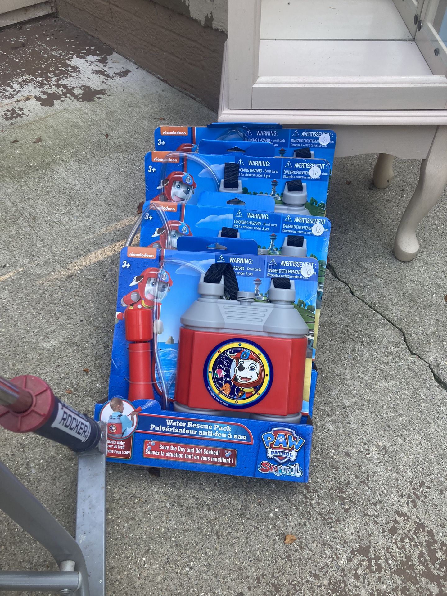 Paw Patrol Back Pack Water Gun