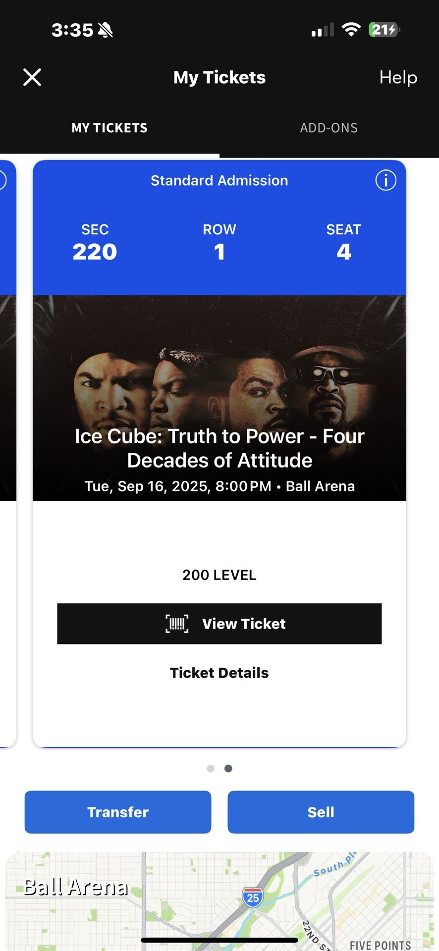 ICE CUBE Ball Arena 9-16