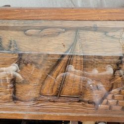 Wood Hand Crafted Coffee Table