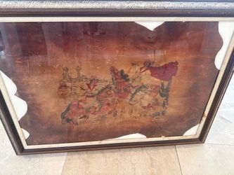 Painting and frame