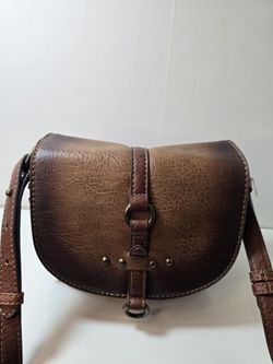 Justin Women Totes Leather Brown Used Excellent Condition.
