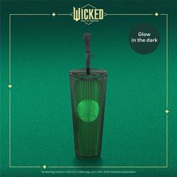 Starbucks x Wicked Elphaba Tumbler ā Glow-in-the-Dark Limited Edition!