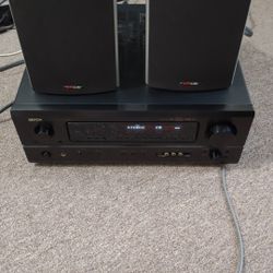 Denon avr-1804 and polkaudio speakers