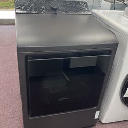 Gas Dryer Black New Open Box And 1 Year Warranty 