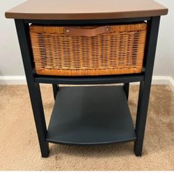 Nightstand Hand Painted And Refurbished 