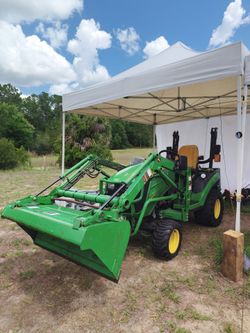 2017 John deer 1025r 4z4. Only has 235 hours.
