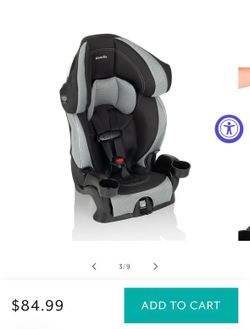 Evenflo Chase Select LX 2-in-1 Harness Booster Car Seat – Excellent Condition w/ Manual  Price Strategy