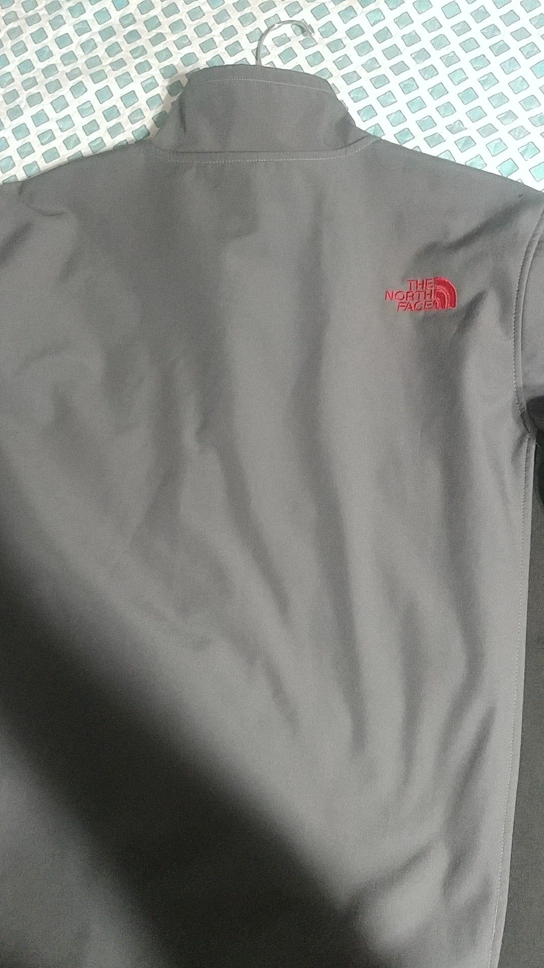 The north face jacket  Shoes