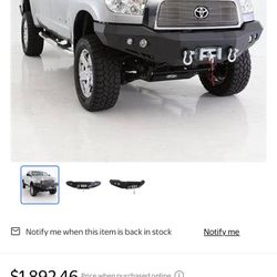 Smittybuilt Bumper 07-13 Toyota Tundra