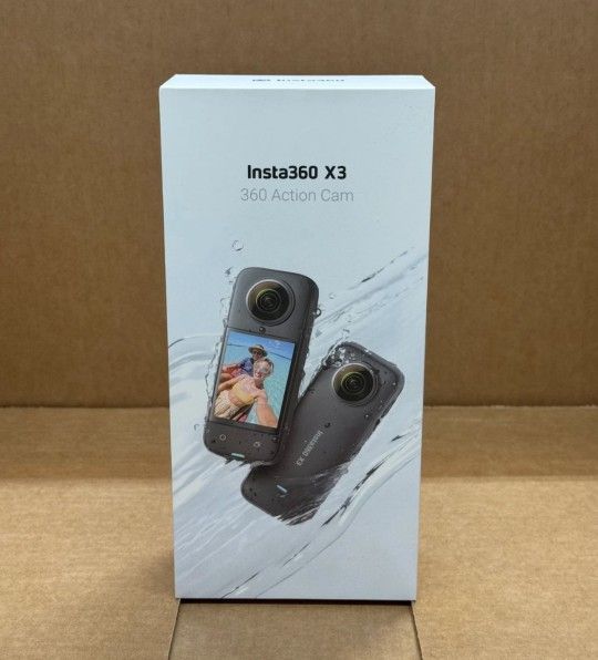 Insta360 x3 5.7k 360 degree action camera