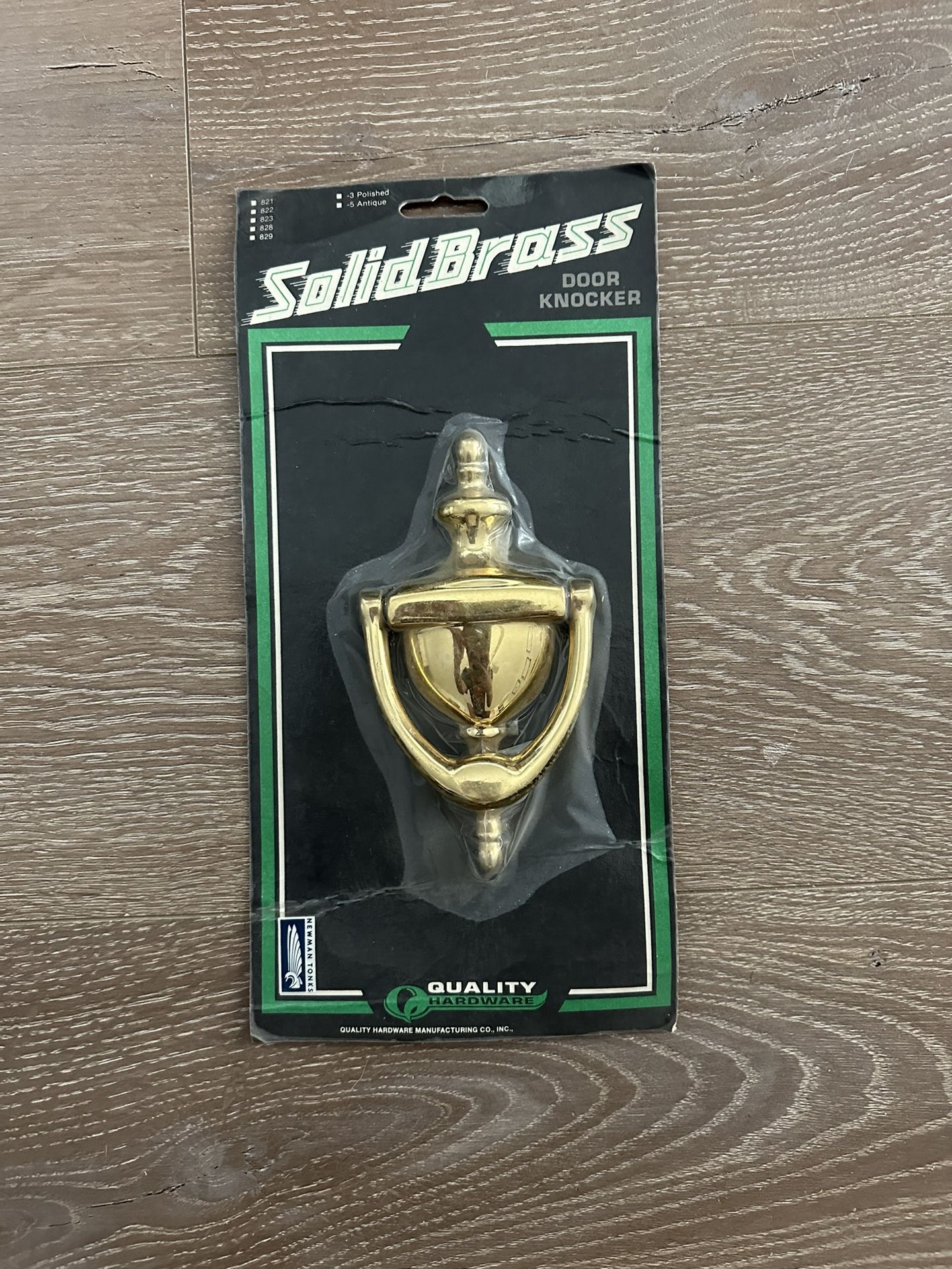 Solid Brass Door Knocker