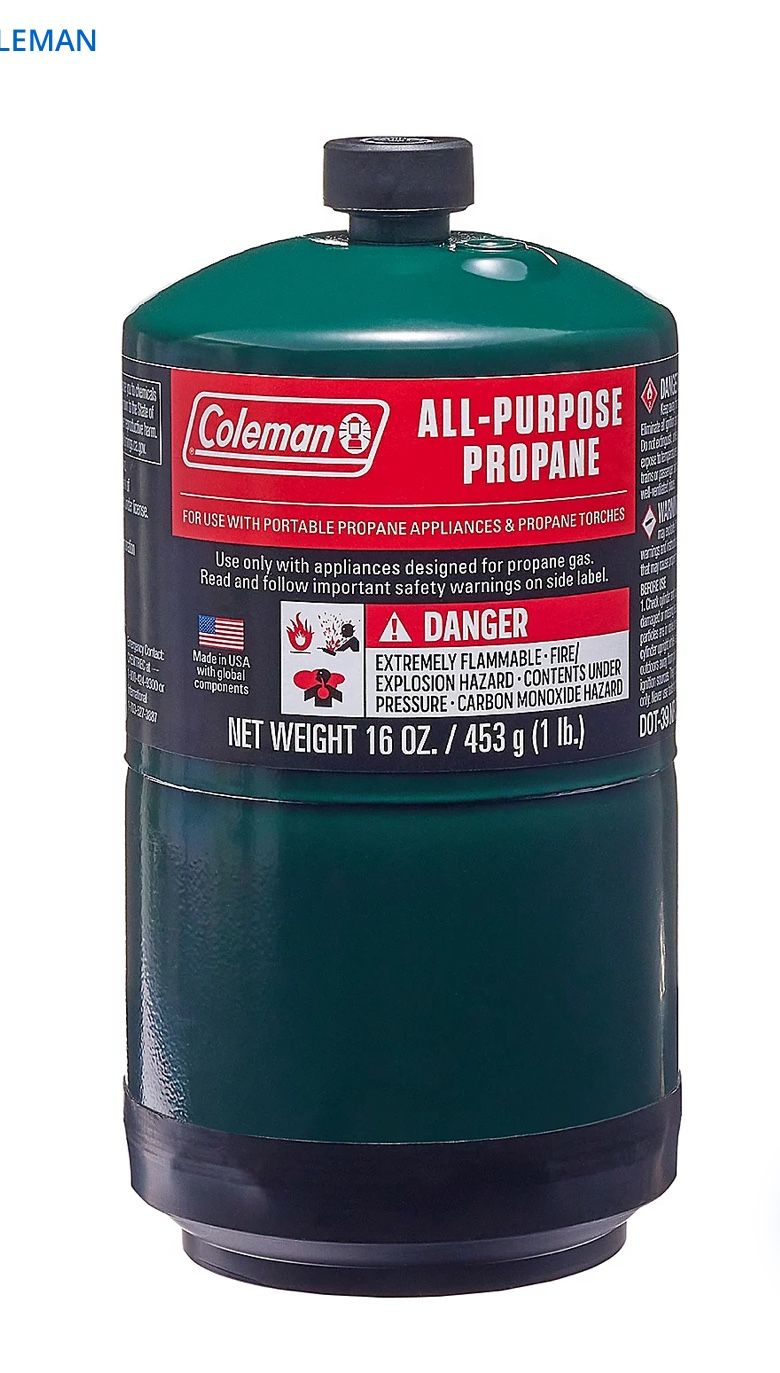 Coleman All-Purpose Propane Gas Cylinder