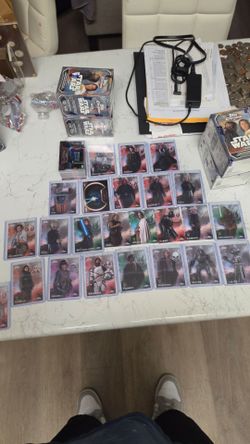 Star wars chrome topps cards collectables rare