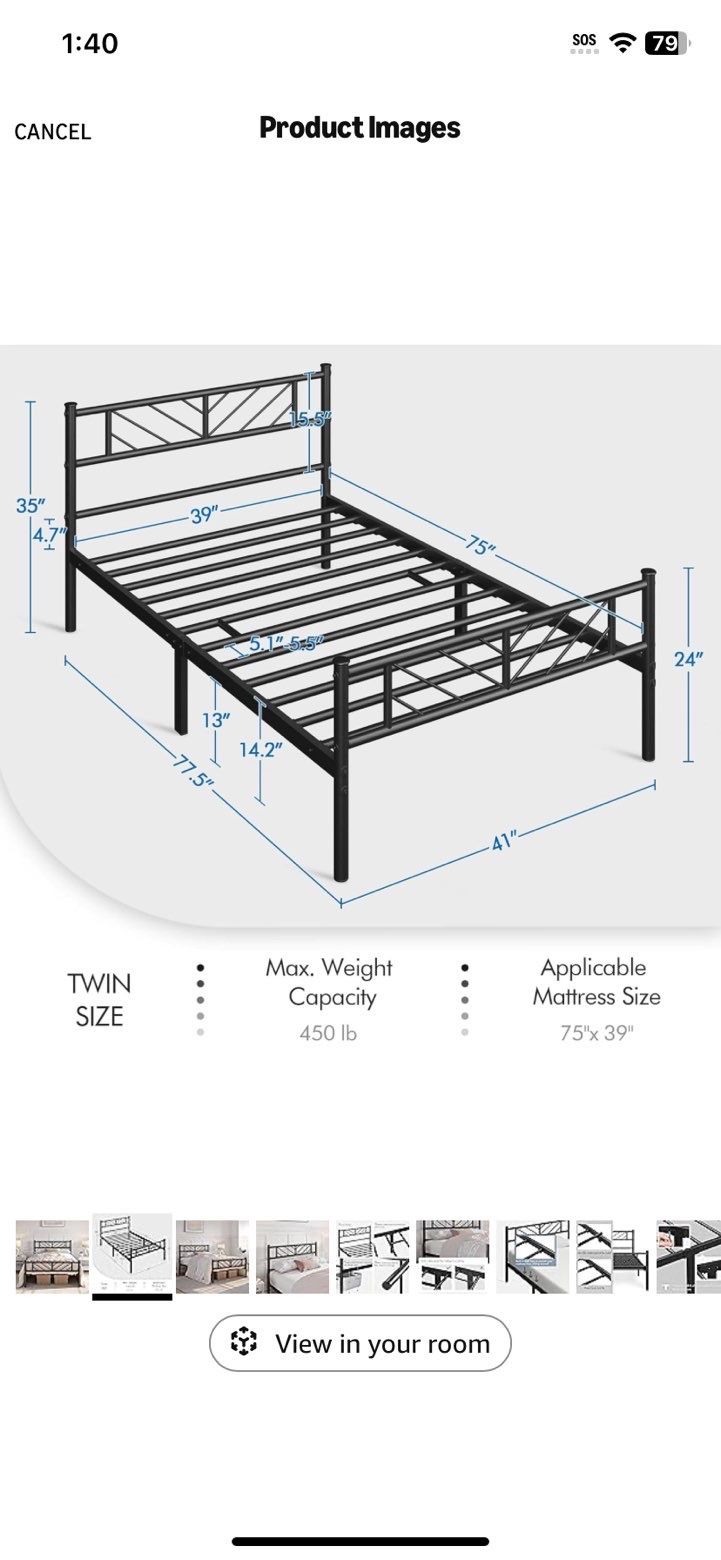 Twin Size Bed Frame