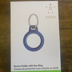 Belkin Secure Holder with Key Ring for Apple AirTag - Blue RK 7