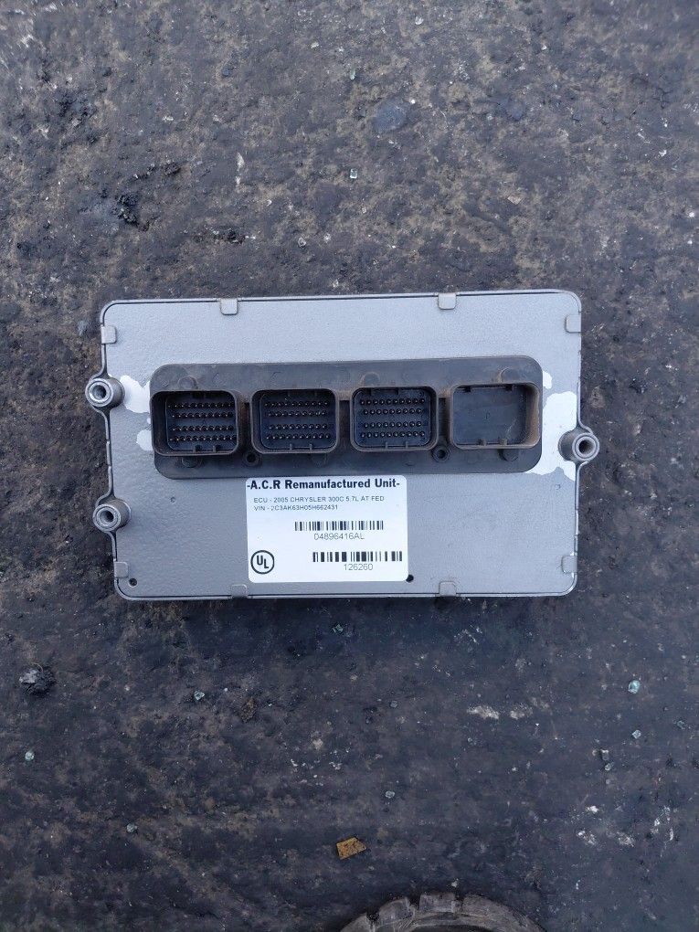 2005 Chrysler 300 5.7 Ecu Ecm Pcm Engine Module Good Part