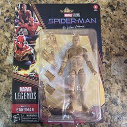 HASBRO MARVEL LEGENDS SPIDER MAN NO WAY HOME SANDMAN