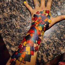 Henna, Jaguar Juice Temporary Tattoo 