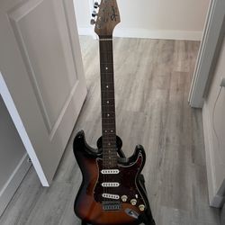 Electric Guitar With Stand