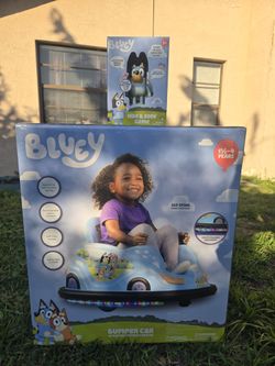 BLUEY BUMPER CAR + BLUEY GAME (NEW)
