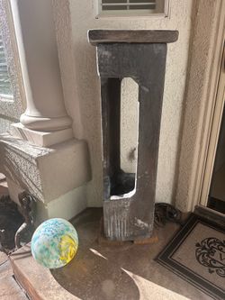 Cement Water Fountain