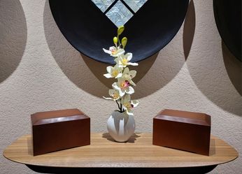 Wooden Cremation Urns (2)