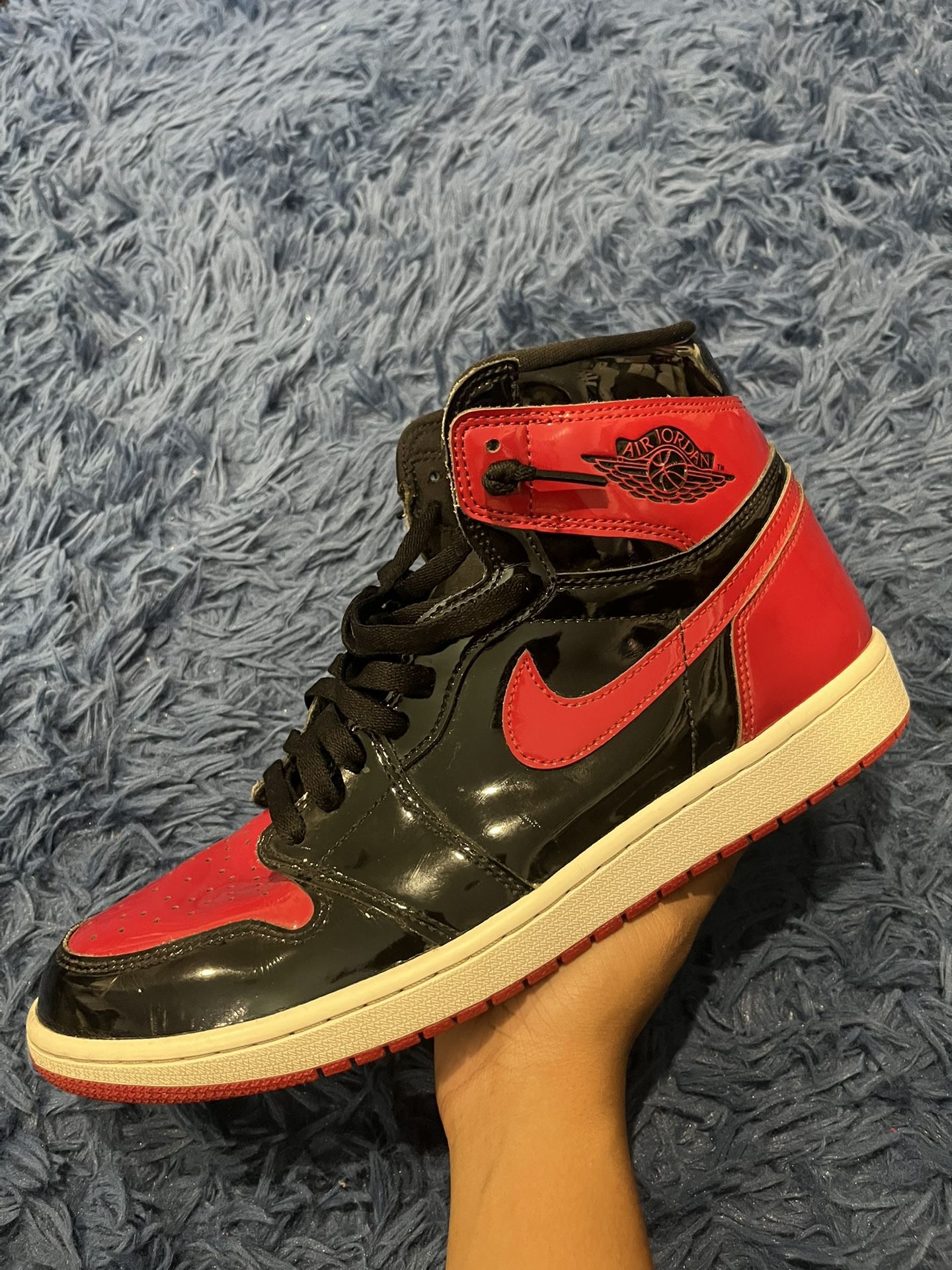 Jordan 1 Patent Bred Size 12