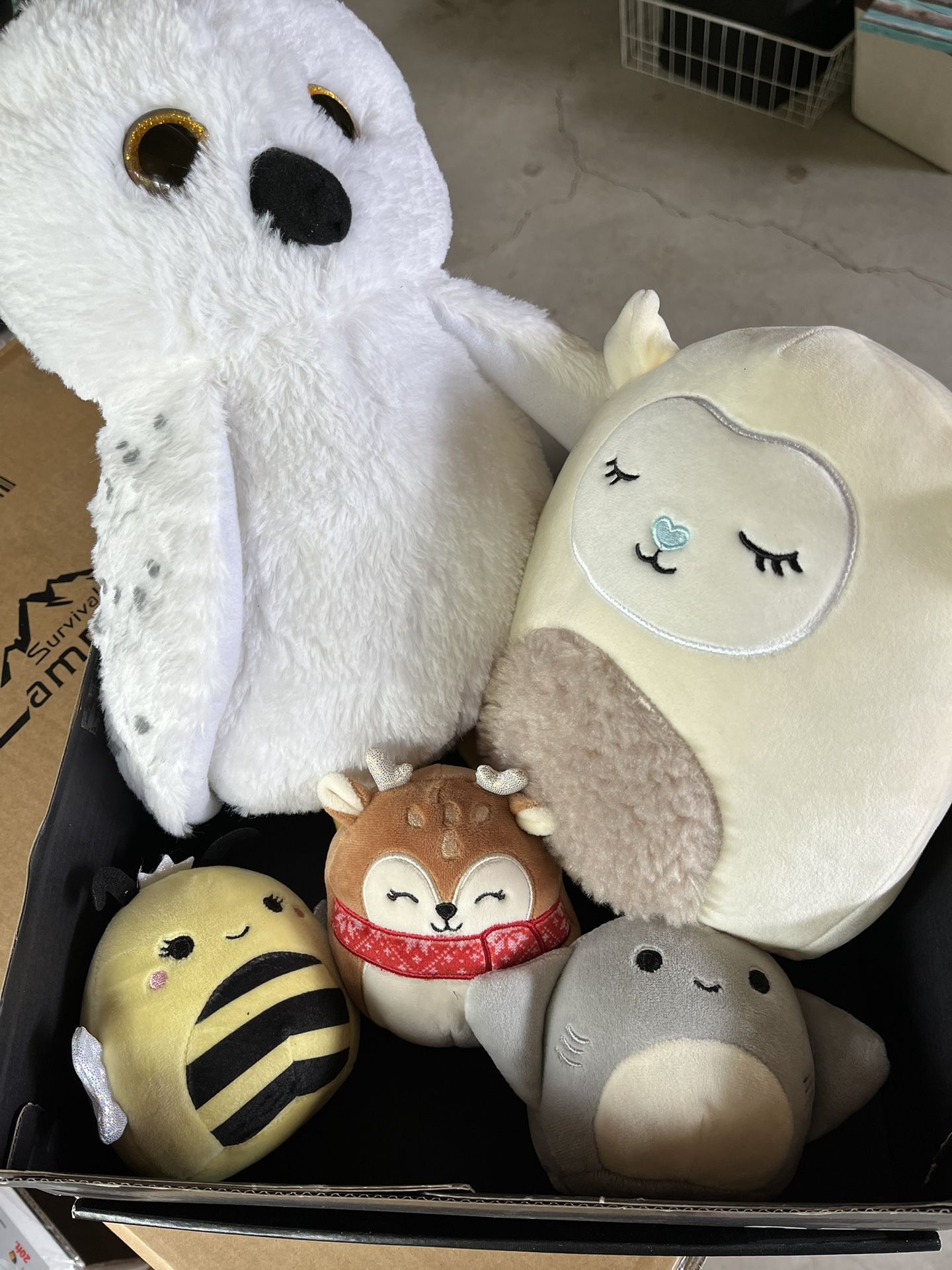 Lot Of 5 Stuffed Animal Toys