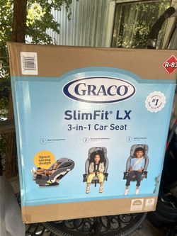 Graco Slimfit LX 3 in 1 car seat