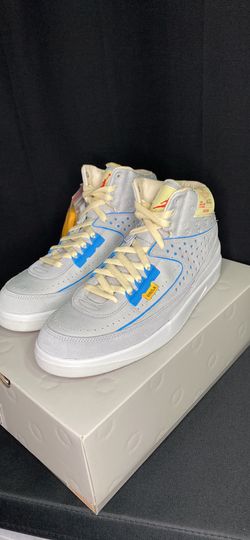Jordan 2 Retro Union Grey Fog