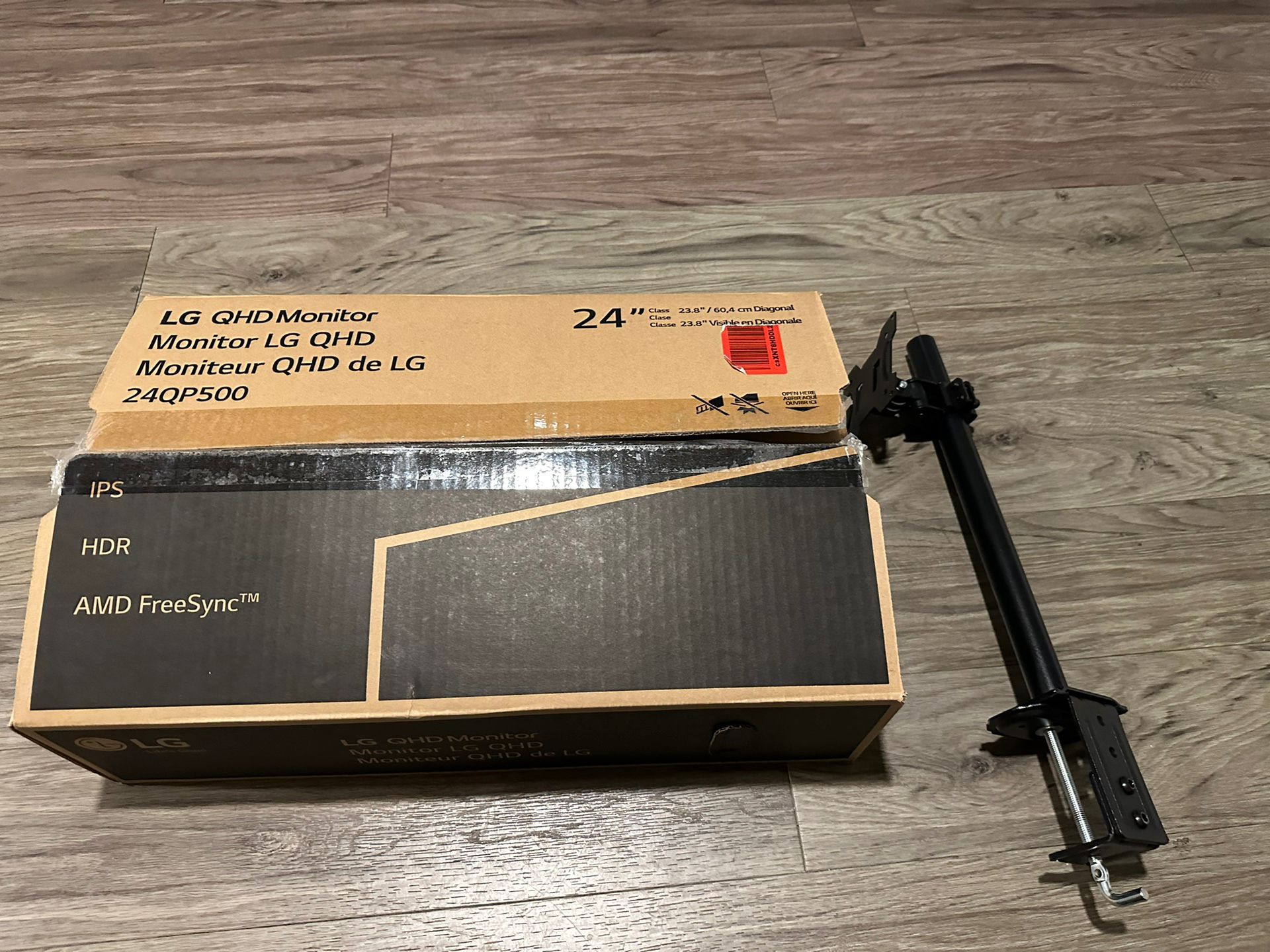 LG 24QP500-B 24-inch 75hz QHD Monitor