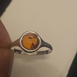 Amber Honey Ring