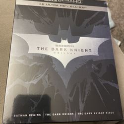 The Dark Knight Trilogy - 4K UHD + Blu-Ray 