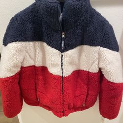 Brand new Tommy Hilfiger women puffer jacket outwear size m