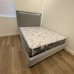 Queen Size Bed Mattress Included 