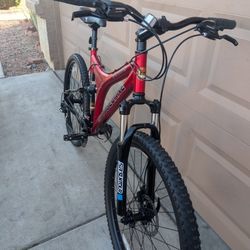 26"MOTOBECANE 350DS MENS MOUNTAIN BIKE. (M/L).19". FULL SUSPENSIÓN DUAL DISC BRAKES LIKE NEW WITH FRESHLY TUNE UP 👌🏼